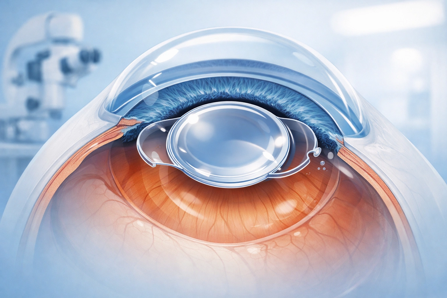 Katarakt ameliyatı sonrası iyileşme süreci görseli